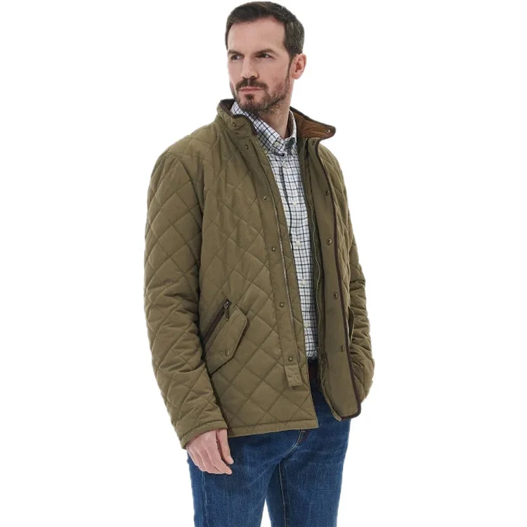 Barbour Waterproof Shoveler Quilt Jacket - Clay