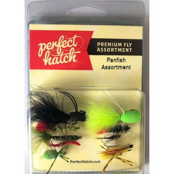 Perfect Hatch Panfish Assorment Premium Fly Qty 10