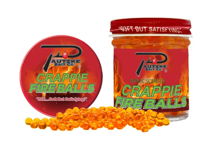 Crappie Fire Balls Orange 135Oz