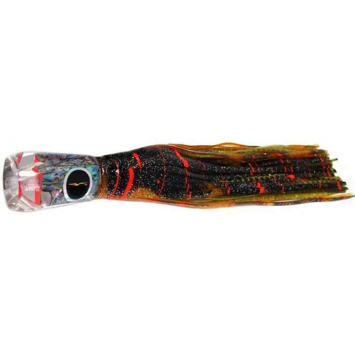 Black Bart Cairns Prowler Medium Tackle Lure - Brown Gold Orange/Gold Dot