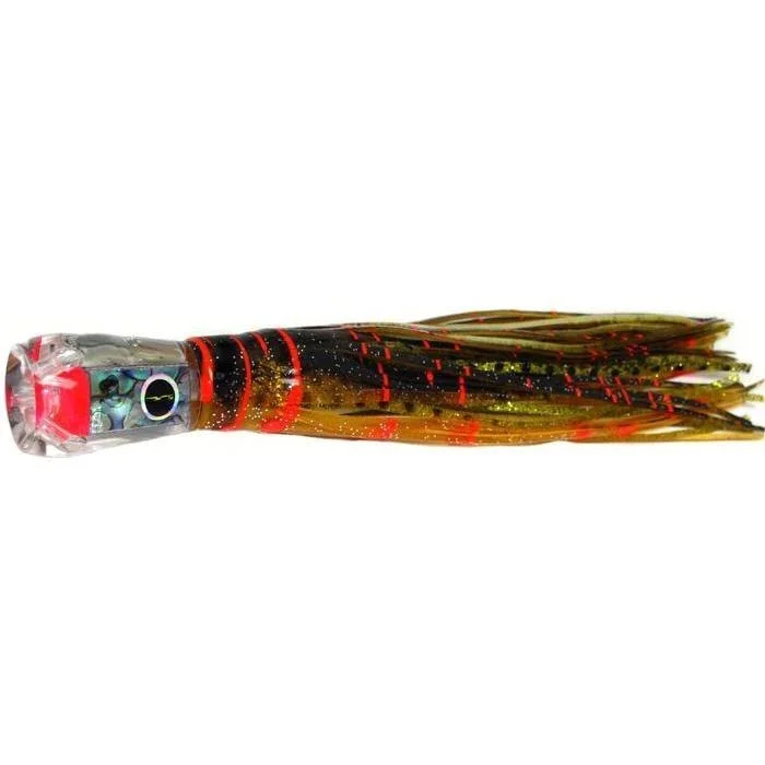 Black Bart Canyon Prowler Light Tackle Lure - Brown Gold Orange/Gold Dot