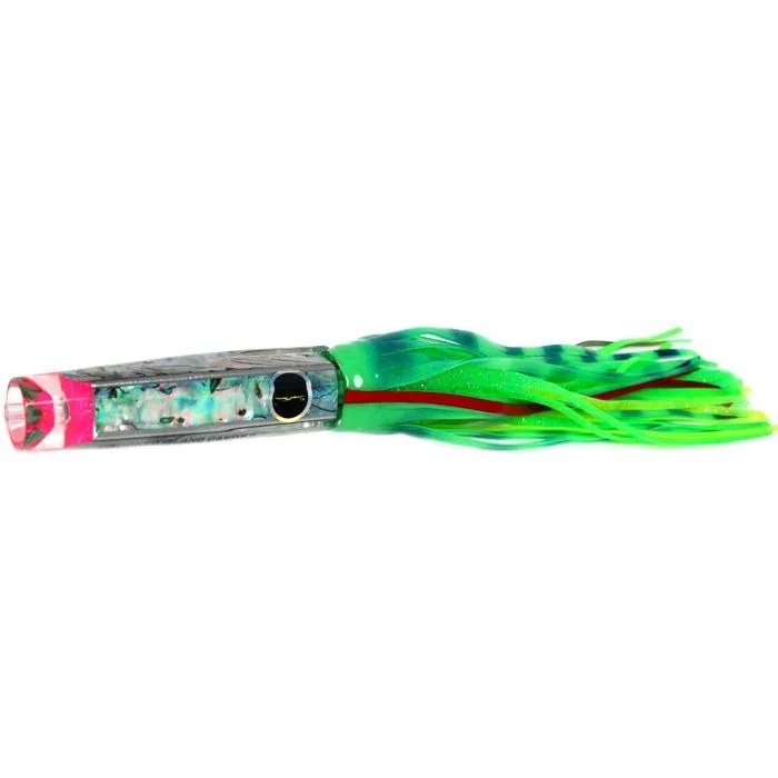 Black Bart Crooked Island Candy Medium Heavy Tackle Lure - Glow/Green Chartreuse