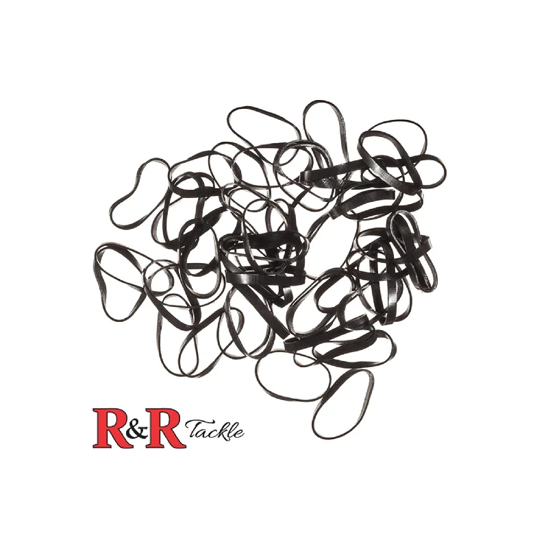 R&R Tackle Black Rigging Bands