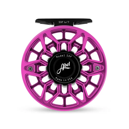 Abel SDF Ported 6/7 Reel Pink Black