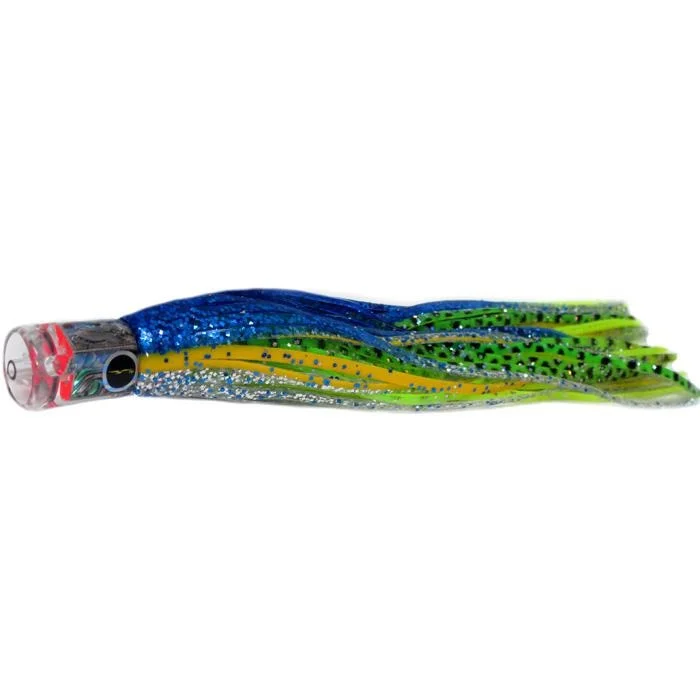 Black Bart El Squid Junior Light Tackle Lure - Blue Yellow/Green Chartreuse