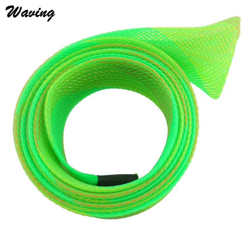 1pc Fishing rod sleeve cover Popular Casting Fishing Rod Braided Sleeve Glove Cover Protector Fishing  Accessories #2