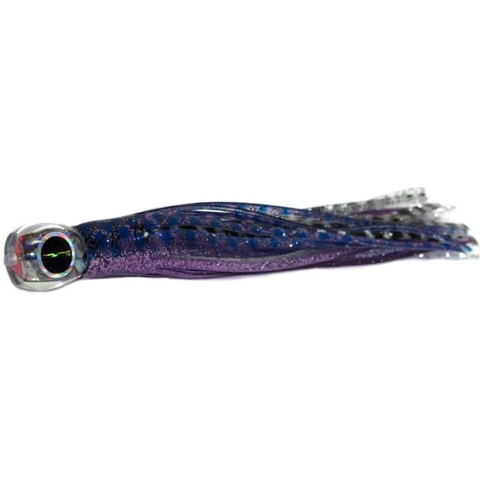 Black Bart Zen Micro Bait Lure - Purple Blue Dot/Silver Tiger