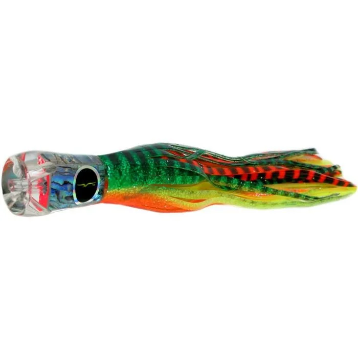 Black Bart Cairns Prowler Medium Tackle Lure - Green Orange Tiger/Orange Yellow Tiger