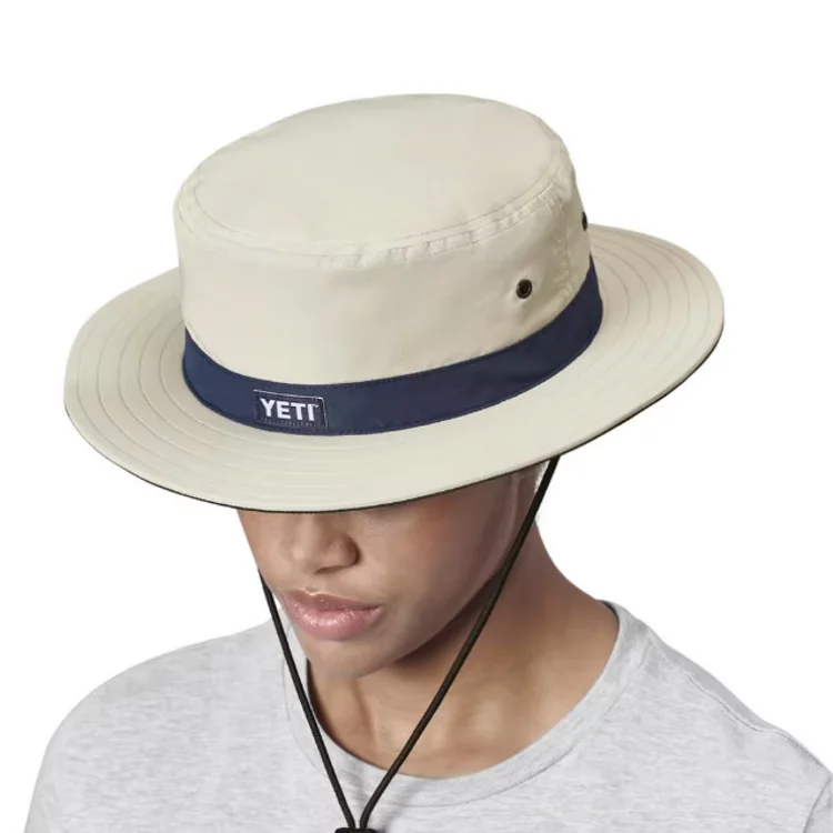 Yeti Boonie Hat - Tan/Navy