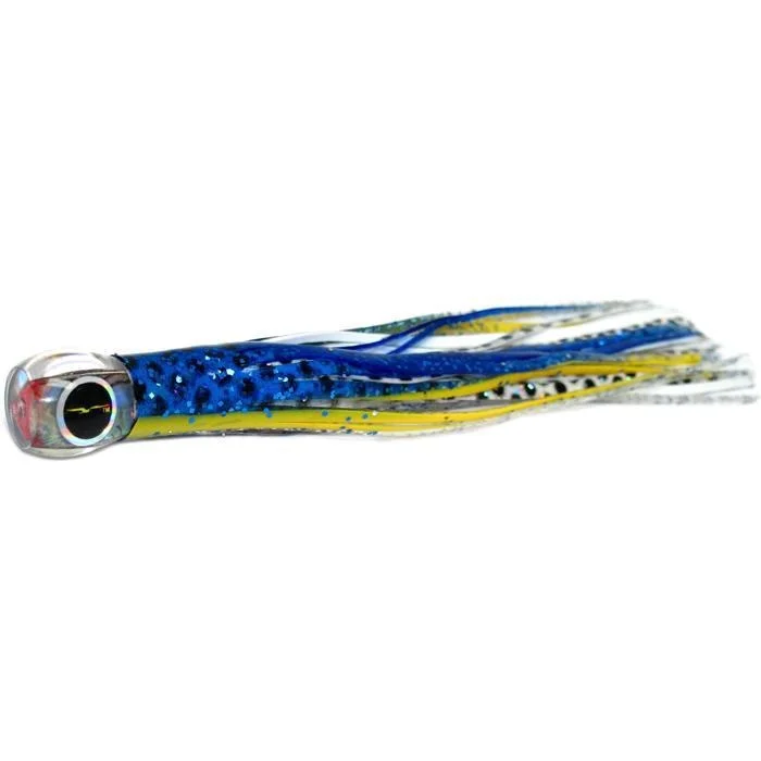 Black Bart Zen Micro Bait Lure - Blue Yellow/White Dot