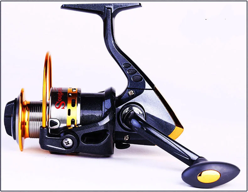 popular 5.5:1 rotation rate metal high speed spinning fishing reels adjustable wear-resisting Fishing Rod reels