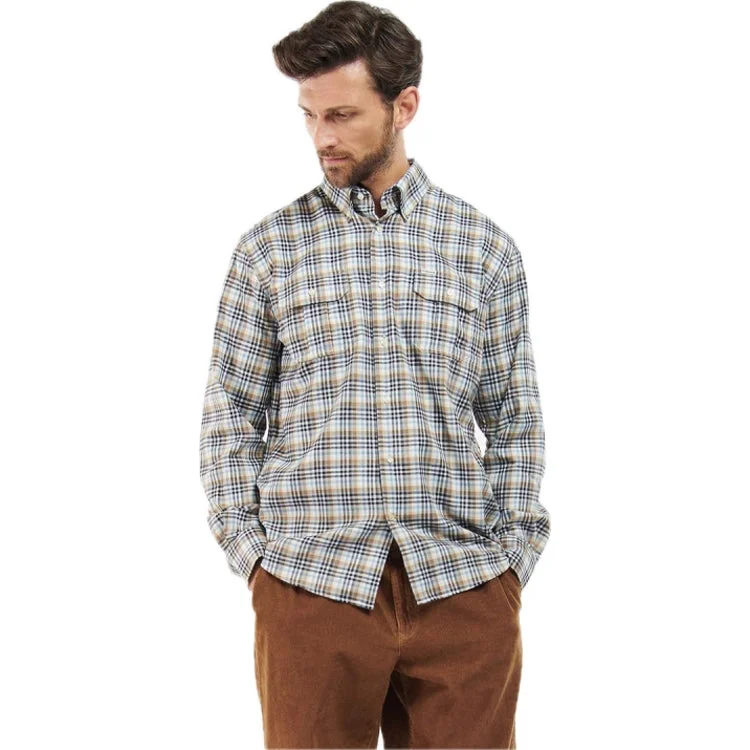 Barbour Eastwood Thermo Weave Shirt - Stone