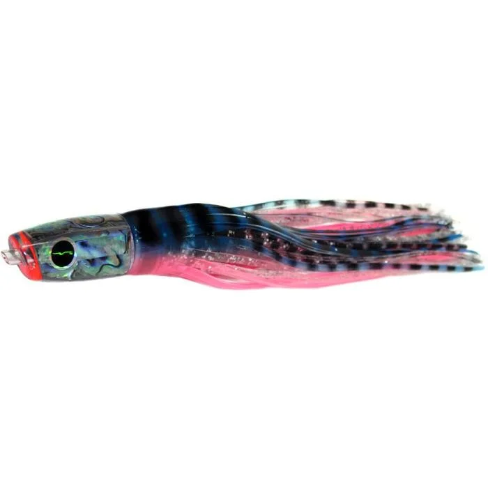 Black Bart Costa Rican Plunger Light Tackle Lure - Blue Pink Tiger/Silver Tiger