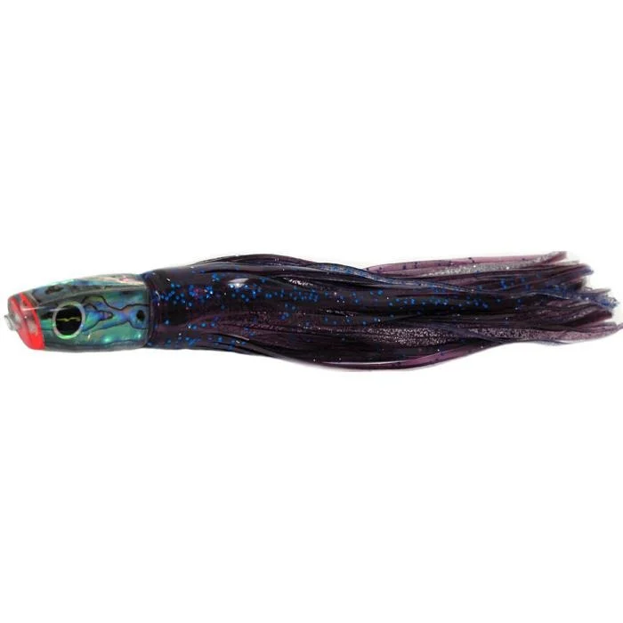 Black Bart Costa Rican Plunger Light Tackle Lure - Purple Fleck/Purple Dot