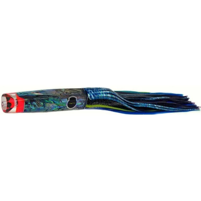 Black Bart Crooked Island Candy Medium Heavy Tackle Lure - Black Blue Dot/Purple Fleck