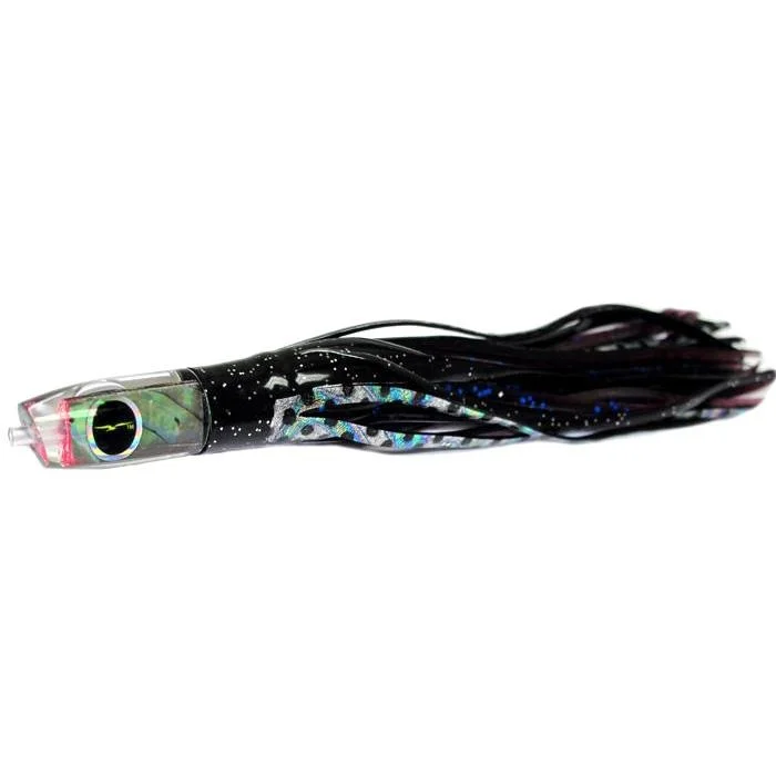 Black Bart Demon Micro Bait Lure - Black Dot/Purple Blue Dot