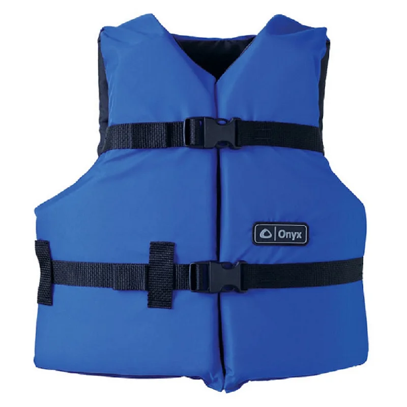 Onyx General Purpose Youth Life Vest Blue/Black