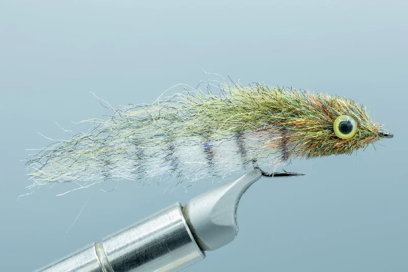 Little Minnow Shaded Olive #4 Plastic Eye