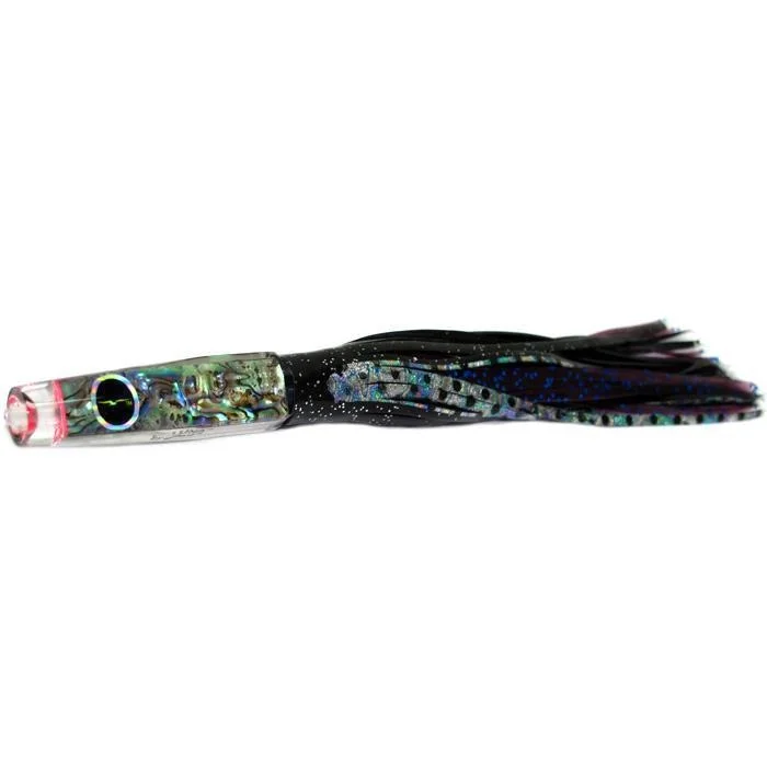 Black Bart Hotuna Micro Bait Lure - Black Dot/Purple Blue Dot