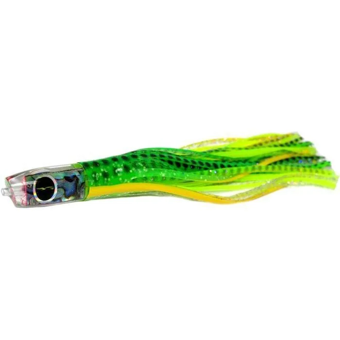 Black Bart Demon Micro Bait Lure - Green Dot/Green Chartreuse