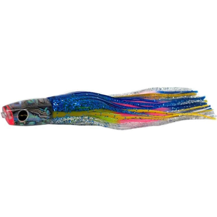 Black Bart Costa Rican Plunger Light Tackle Lure - Blue Yellow/Rainbow