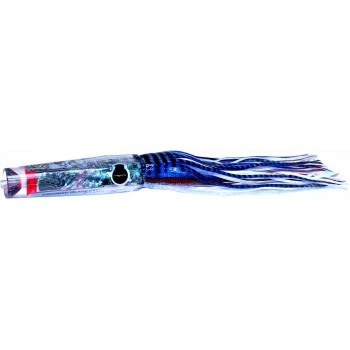 Black Bart Crooked Island Candy Medium Heavy Tackle Lure - Blue/White