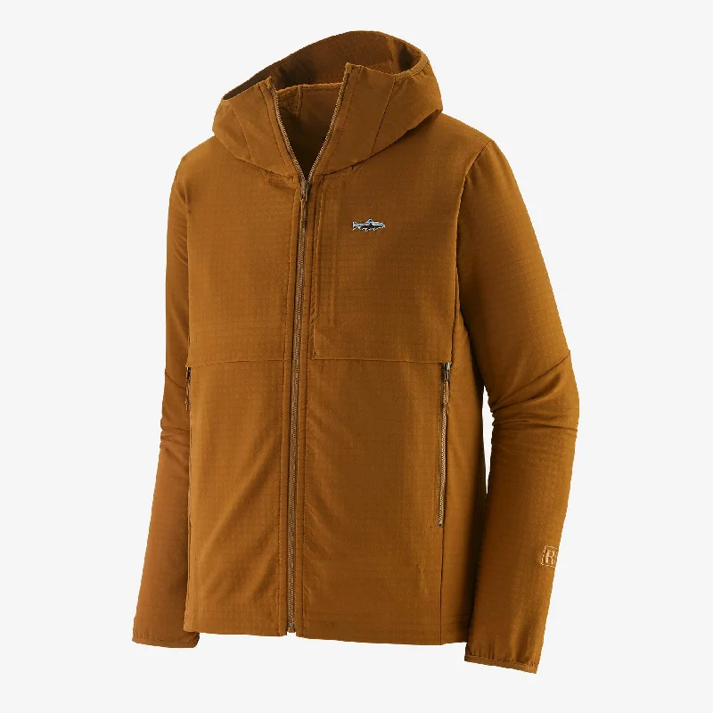 Patagonia Men's R1 TechFace Fitz Roy Trout Hoody