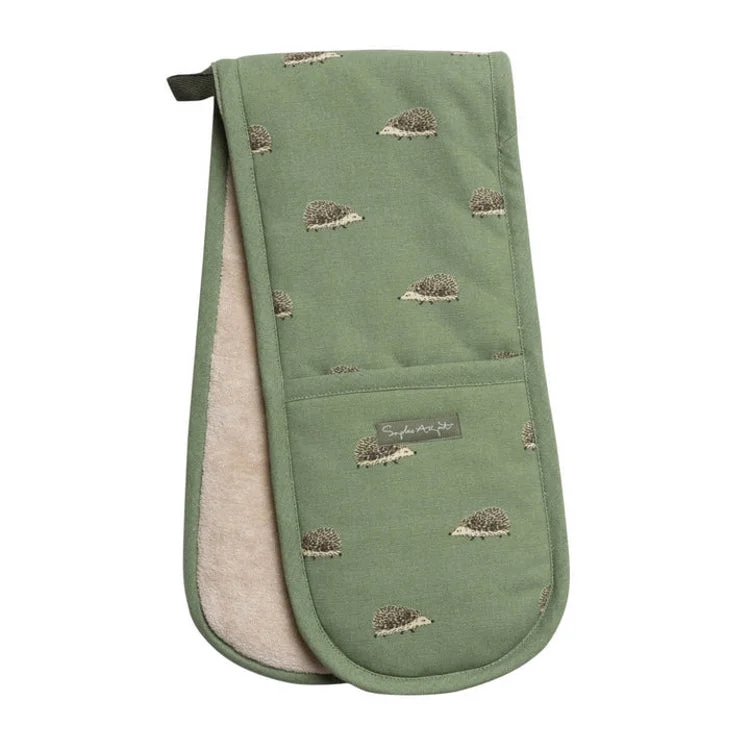 Sophie Allport Double Oven Glove - Hedgehogs