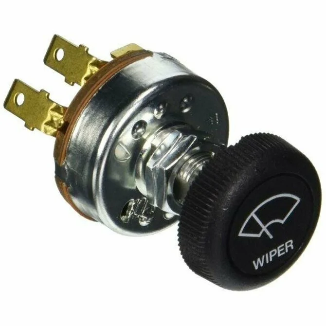 Cole Hersee - Electric Windshield Wiper Switch 3-position - 12v/24v - 4-blade