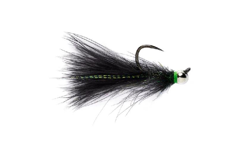 CDC JIG STREAMER BLACK BARBLESS