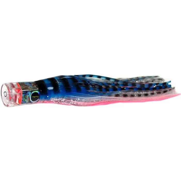 Black Bart El Squid Junior Light Tackle Lure - Blue Pink Tiger/Silver Tiger