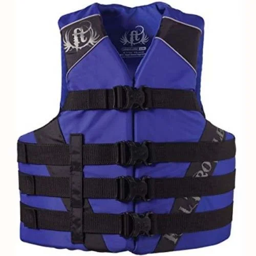 Onyx Nylon Sports Vest Adult L/XL Blue