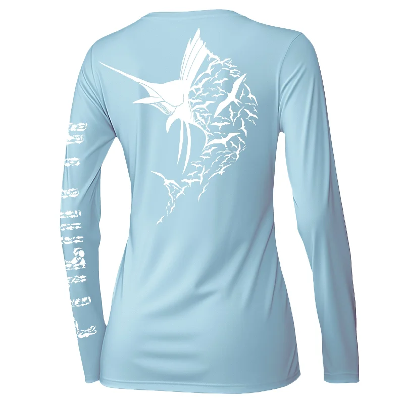 Womens Long Sleeve T-Shirt UPF 50+