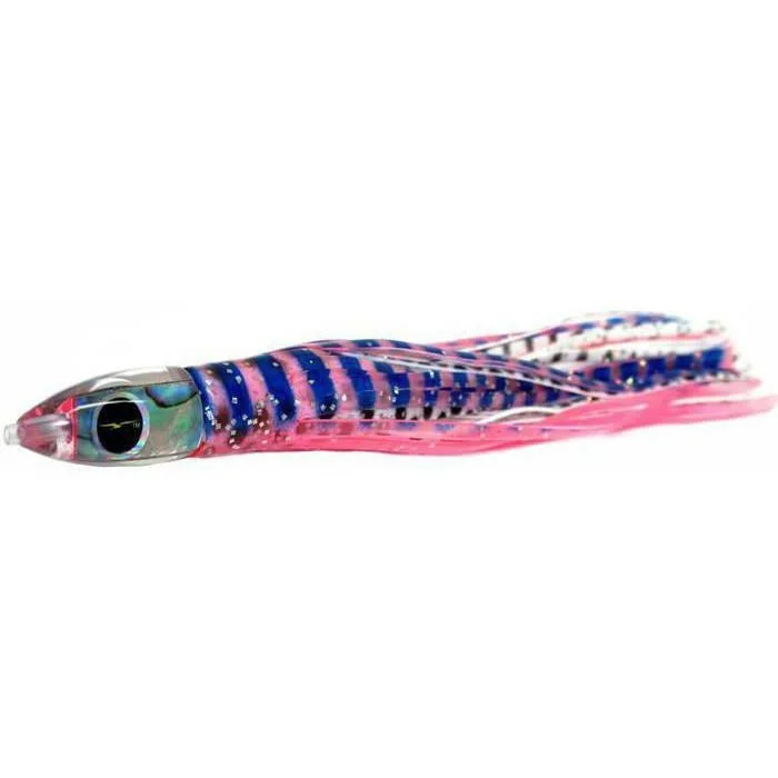 Black Bart Sushi Micro Bait Lure - Pink Tiger/White Dot