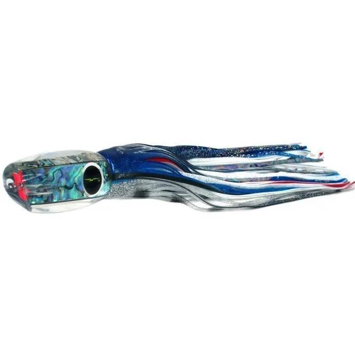 Black Bart Hawaiian Breakfast Medium Heavy Tackle Lure - Blue/White