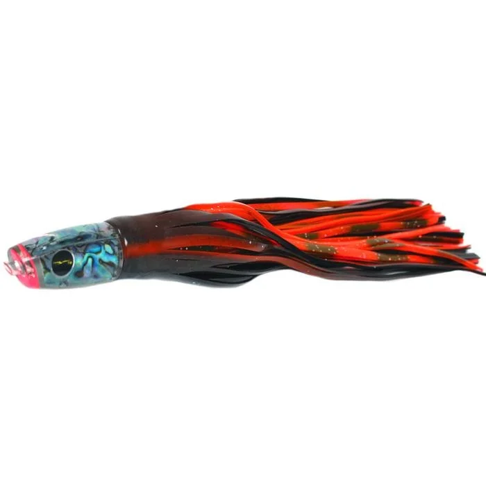 Black Bart Costa Rican Plunger Light Tackle Lure - Petro/Orange