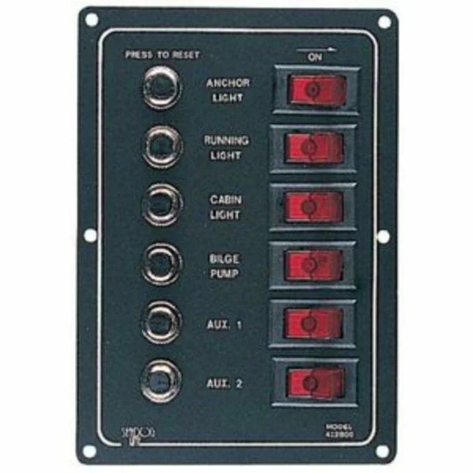 Sea Dog - Aluminum Breaker Panel