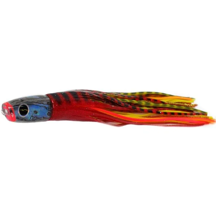 Black Bart Costa Rican Plunger Light Tackle Lure - Red Tiger/Yellow Tiger